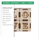DXF, SVG files for laser Reversible wood blocks, Wedding decor, Home, Love, Hope, Baby, Kiss, XOXO, Material 3.2 mm
