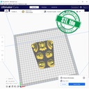 Halloween Super Bundle #3, Digital STL File For 3D Printing, Polymer Clay Cutter, Micro Cutter, Tiny Stud Clay cutter, 6 different designs