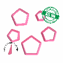 Pentagon, 5 Sizes, Digital STL File For 3D Printing, Polymer Clay Cutter, Earrings, Cookie, sharp, strong edge (copy)