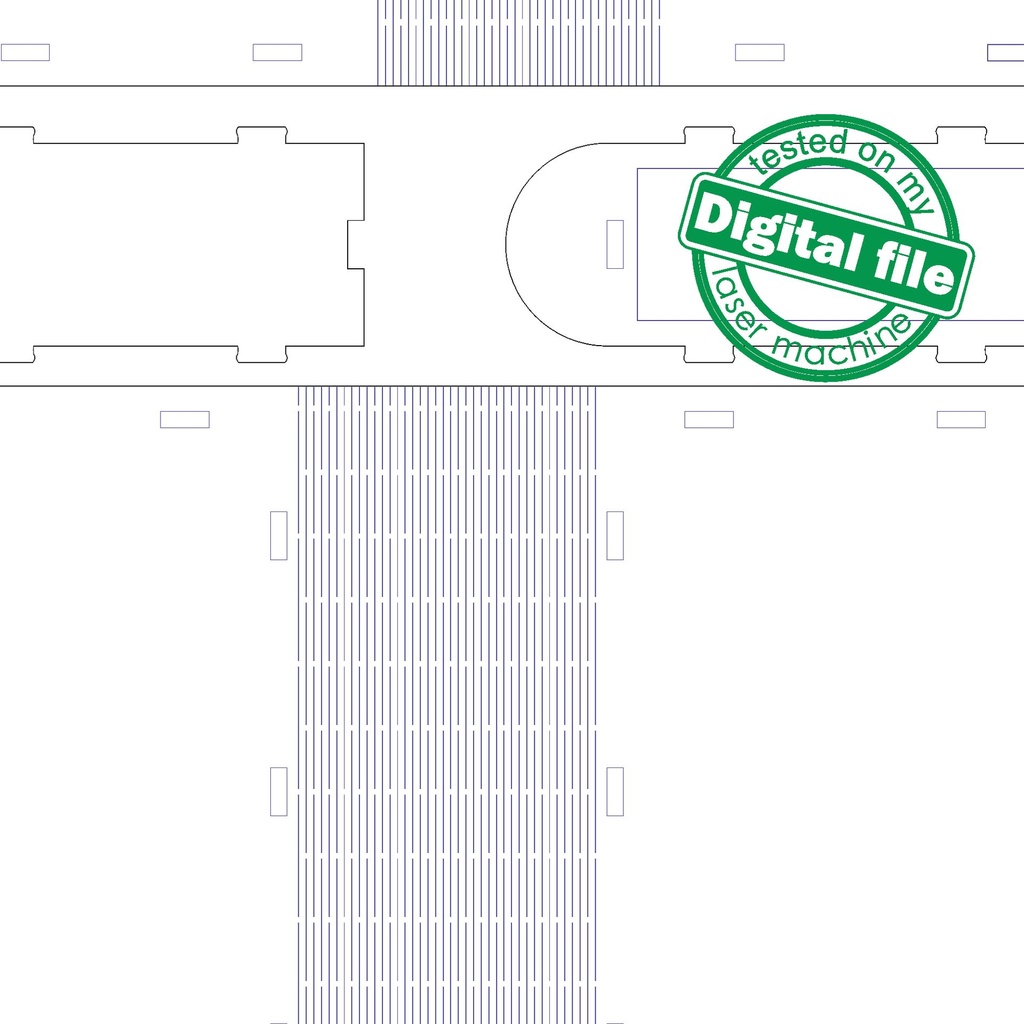 DXF, SVG files for laser Desk organizer set, Pen Holder, Four Different Sizes, Book boxes,  Glowforge, Material thickness 3.2 mm