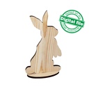 DXF, SVG files for laser Easter decoration Duck, Bunny Rabbit, Tree, 2 Different Sizes, Glowforge, Decoration idea, Material 3.2 mm (1/8'')