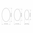 Basic Shapes Oval, 3 Sizes, Digital STL File For 3D Printing, Polymer Clay Cutter, Geometric Earrings, 3 different designs