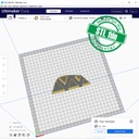 Basic Shapes Triangle, 5 Sizes, Very strong edge, robust design, Digital STL File For 3D Printing, Polymer Clay Cutter, Earrings