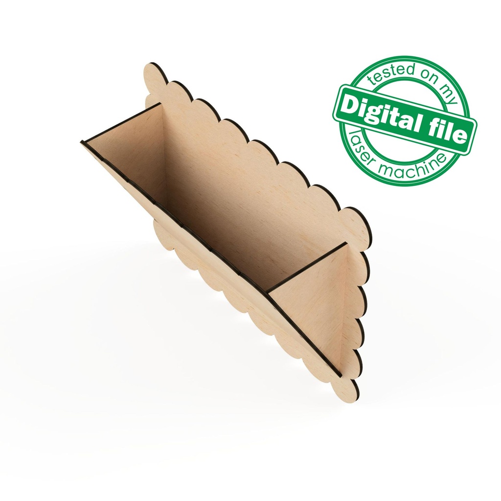 DXF, SVG files for laser Magazine storage Rack wall, Magazine holder, Vector project, Glowforge, Material thickness 1/8 inch (3.2 mm)