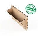 DXF, SVG files for laser Magazine storage Rack wall, Magazine holder, Vector project, Glowforge, Material thickness 1/8 inch (3.2 mm)