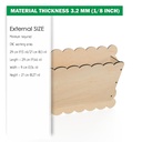 DXF, SVG files for laser Magazine storage Rack wall, Magazine holder, Vector project, Glowforge, Material thickness 1/8 inch (3.2 mm)