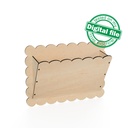 DXF, SVG files for laser Magazine storage Rack wall, Magazine holder, Vector project, Glowforge, Material thickness 1/8 inch (3.2 mm)