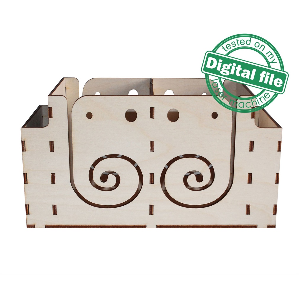 Yarn Box Laser Cut SVG  Yarn Box Laser Cut SVG (2845938)