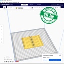 Digital STL File For 3D Printing, Polymer Clay Barrel Shape Bead Roller
