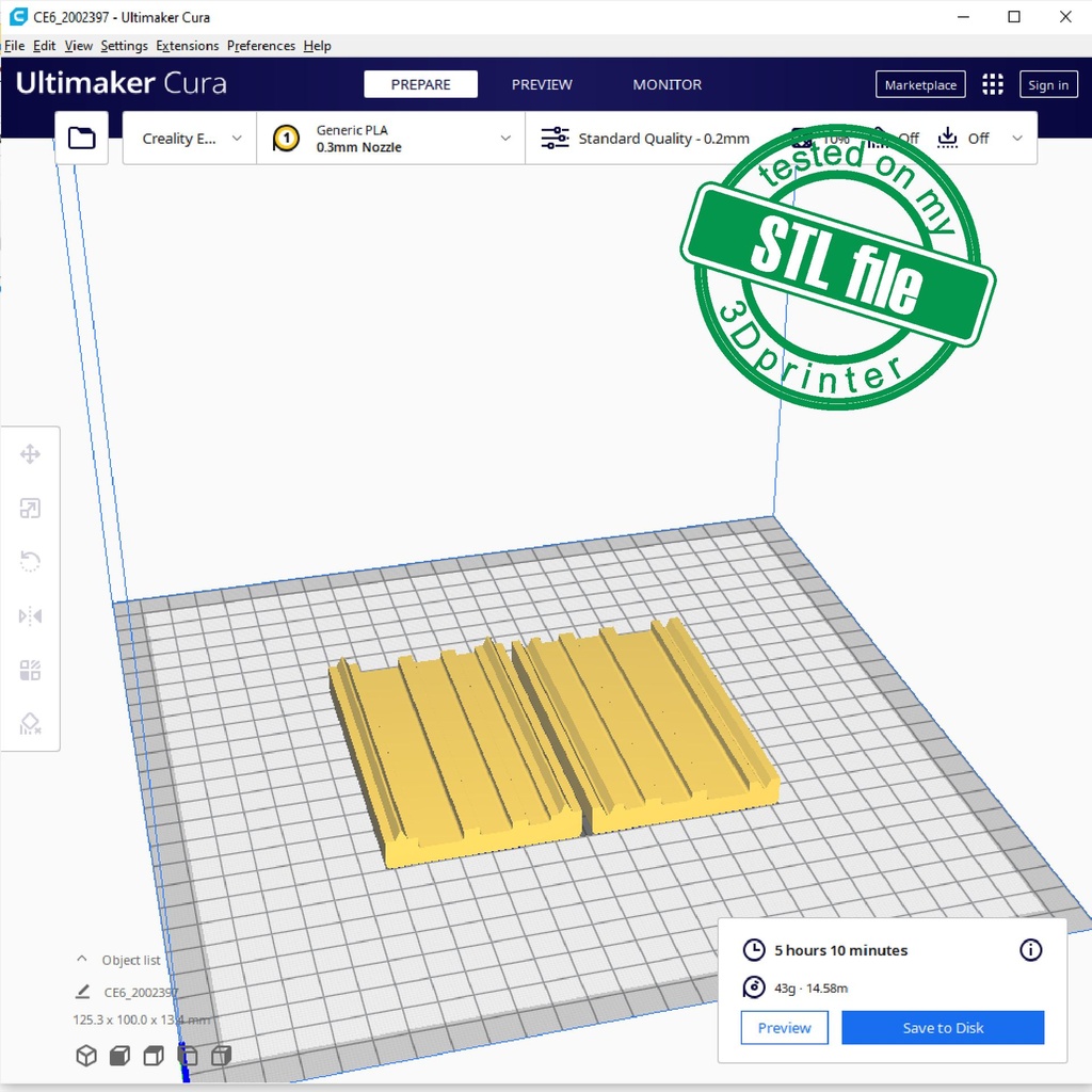 Digital STL File For 3D Printing, Polymer Clay Cylinder Shape Bead Roller