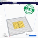Digital STL File For 3D Printing, Polymer Clay Diamond Shape Bead Roller
