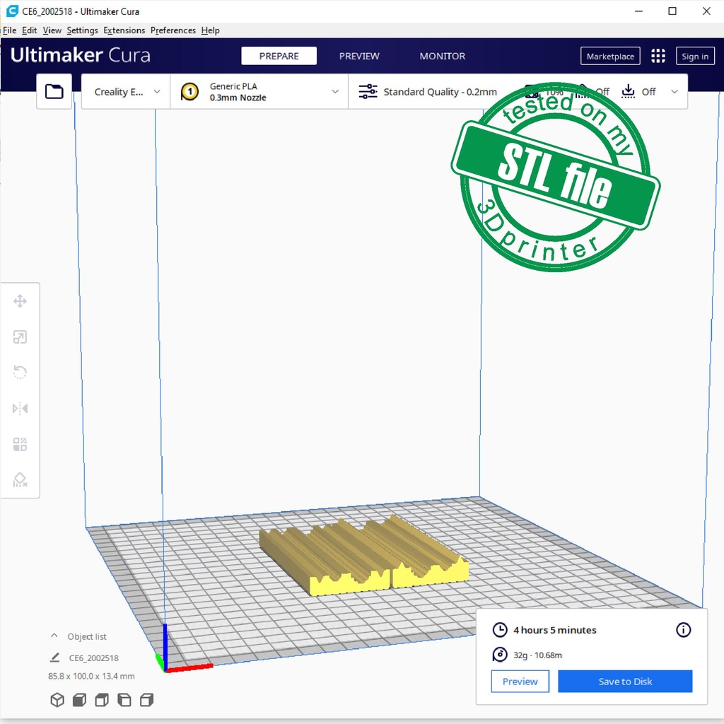 Digital STL File For 3D Printing, Polymer Clay Round Shape Bead Roller