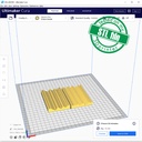 Digital STL File For 3D Printing, Polymer Clay Teardrop Shape Bead Roller