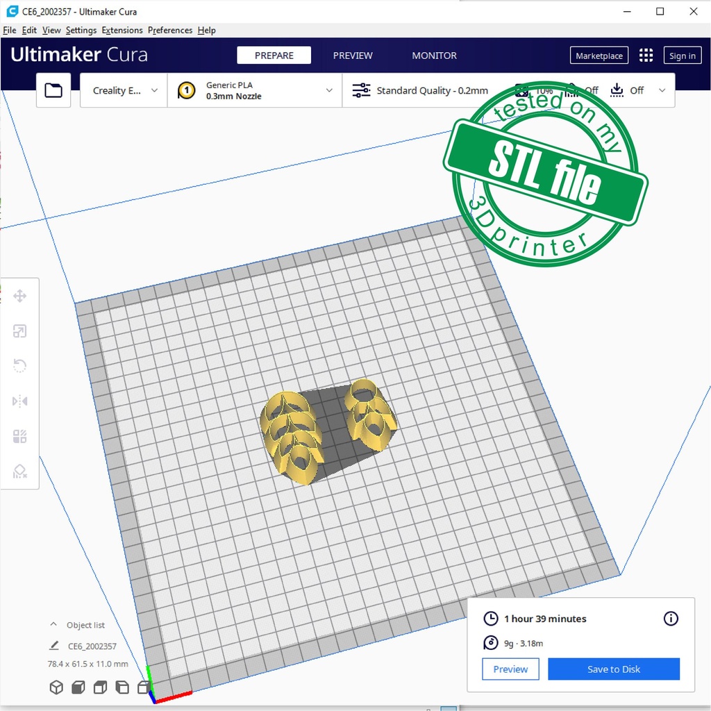 Floral Combo #4, Embossed ear of wheat, Digital STL File For 3D Printing, Polymer Clay Cutter, Earrings, 2 different designs