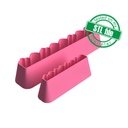 Flower 3D Polymer clay making cutter, Rose strip #2 for Jewelry making, Digital STL File For 3D Printing, Very strong edge, robust design