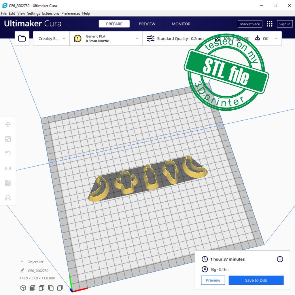 General Combo #3, Bundle Summertime, pepsi, cactus, ice cream, banana, Digital STL File For 3D Printing, Polymer Clay Cutter, Earrings