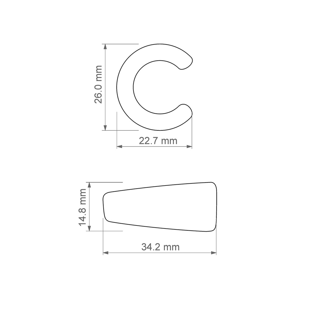 Geometric Combo #5, Boho Style, Digital STL File For 3D Printing, Polymer Clay Cutter, Earrings Circle hoop, Polygon, 2 different designs