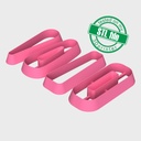 Hair Barrette Cutter set # 4, Digital STL File For 3D Printing, Polymer Clay Shape Cutter, Hair Clips, 4 different designs