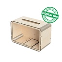 DIY Engagement box, Wooden piggy bank, Money box, 3 different sizes, Template vector for cutting, DXF, SVG files for laser, Material 1/8'' (3.2 mm)