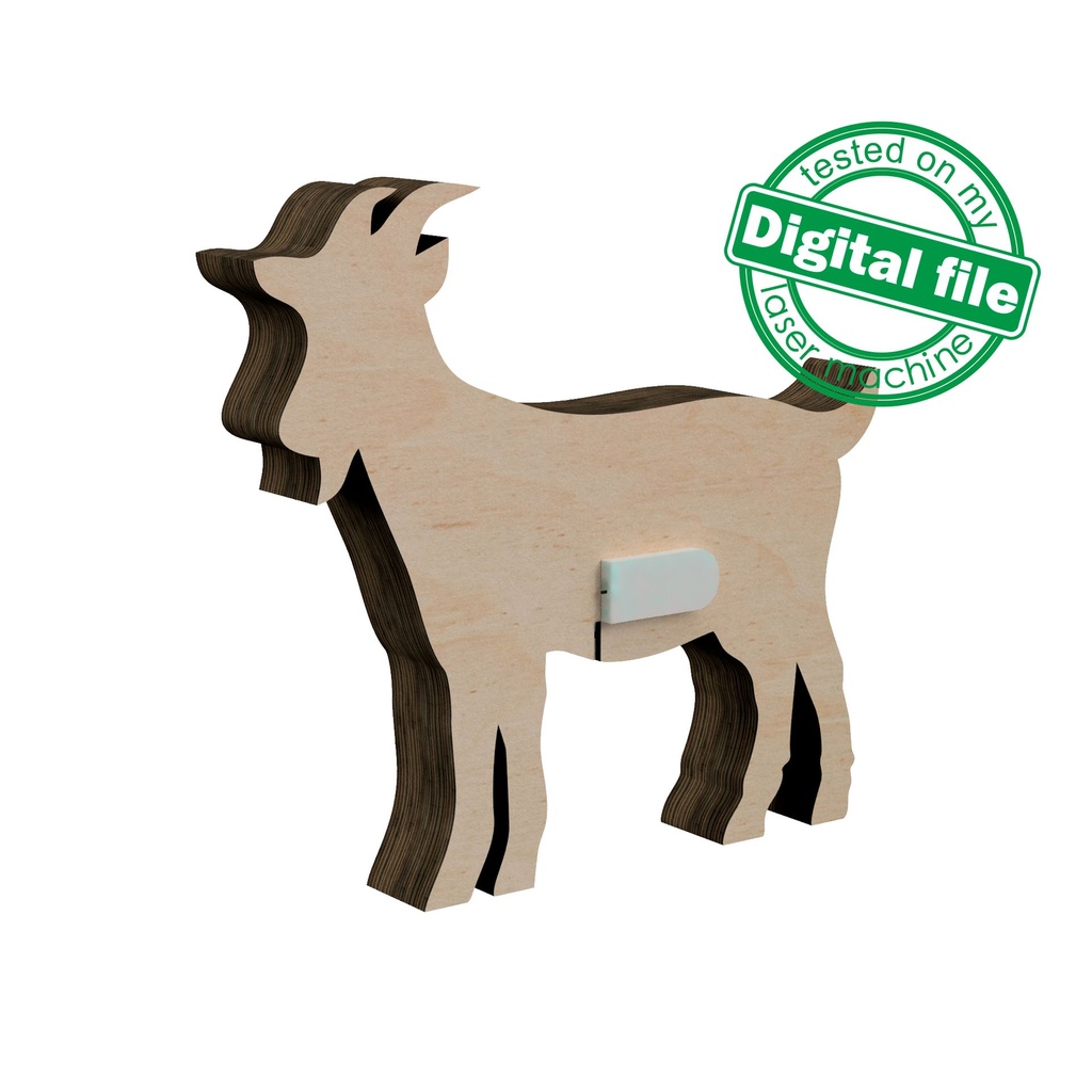 DXF, SVG files for laser Light Box Farm animals, cow, horse, sheep, goat & pig, tractor,Glowforge, Multi-Layered Ornament pattern, Shadowbox (copy)