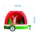 Christmas camper, Digital STL File For 3D Printing