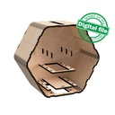 DIY Personalized Baby Piggy Bank, Wood Gift For Kids, Nursery Decor,Wooden Travel fund,Toddler Gifts, 3 different sizes,Material 1/8'' (3mm) (copy)