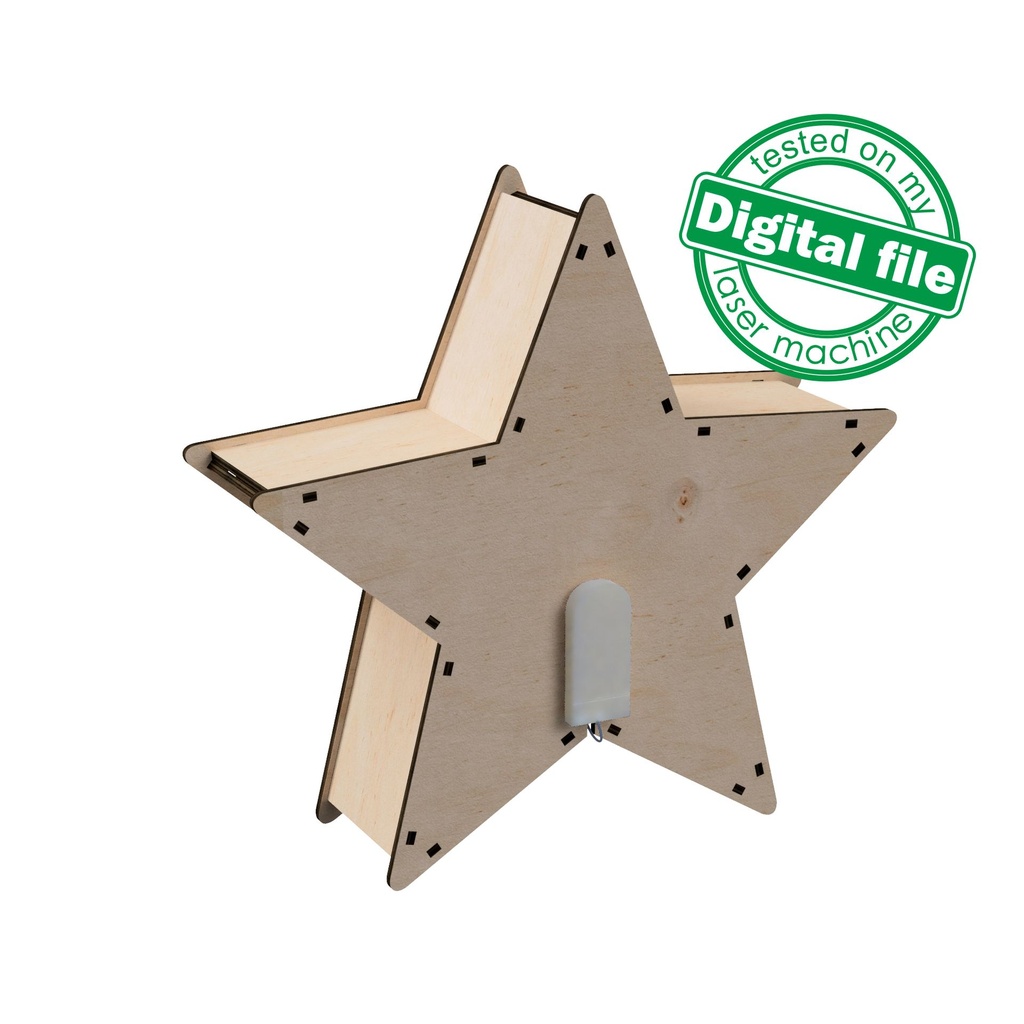 DXF, SVG files for laser Marquee Star,Bethlehem star,Nativity scene,baby Jesus,Deva Maria,Wise men,Christmas Ornament,Multilayered Light box