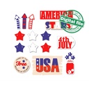 SVG, DXF, PDF Laser cut files Independence Day tiered tray decor Mega Bundle Sign Pack, Diy paint kit, Basket tags Material thickness 3.2 mm