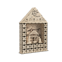 DXF, SVG files for laser 24 days before Christmas Advent calendar The Savior has been born to you, Mary, Joseph, Nativity scene, wise men