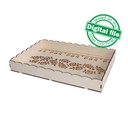 DXF, SVG files for laser Vintage Tray Roses lace ribbon, Candy bar decor, Engraved pattern French, Two different material thickness 3.2/6.4